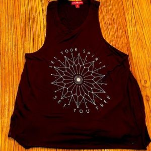 Black Yoga Top